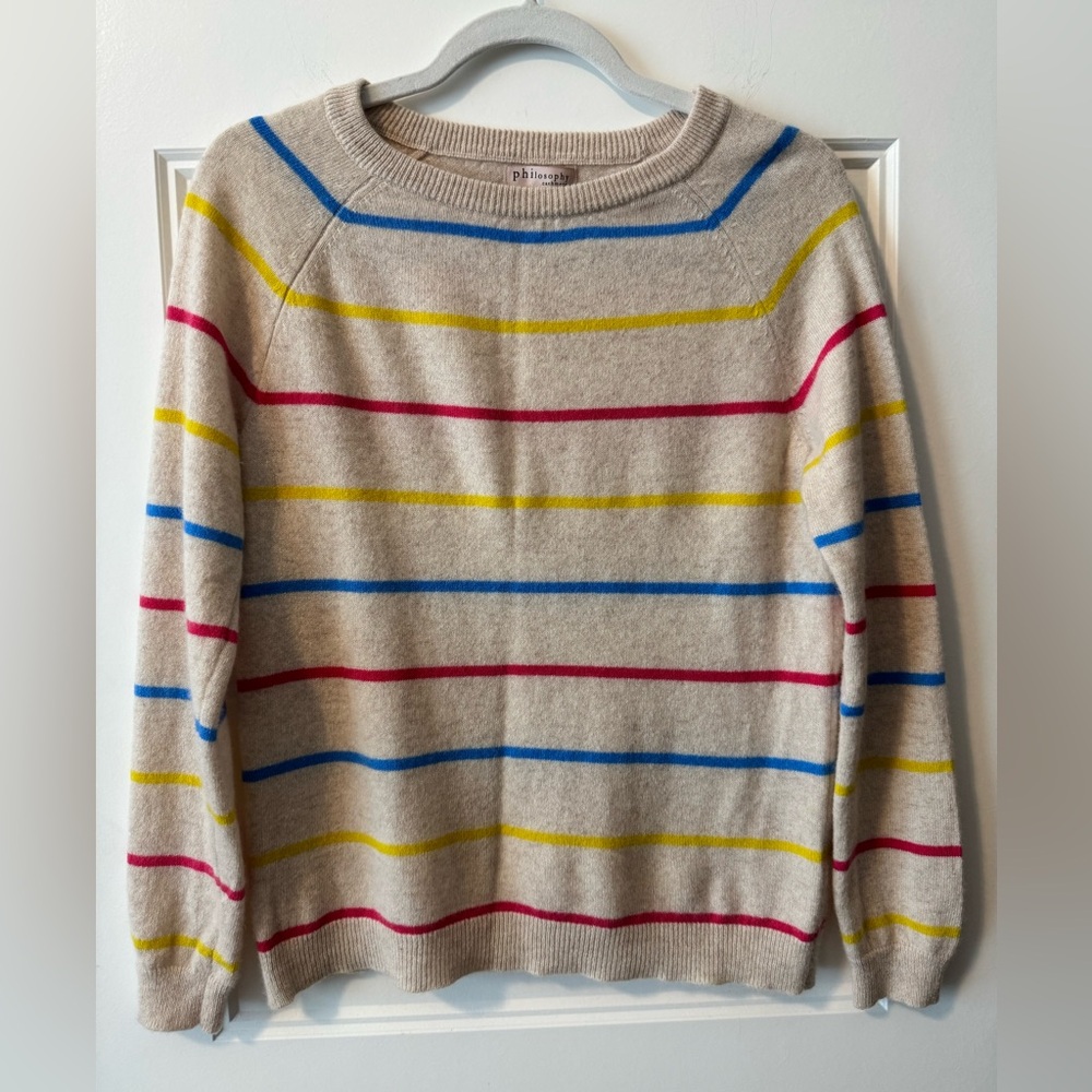 Philosophy Cashmere Sweater Size Medium